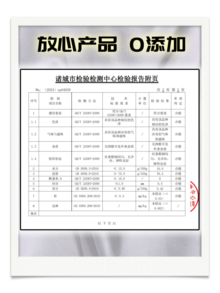 2024 年检验报告附页